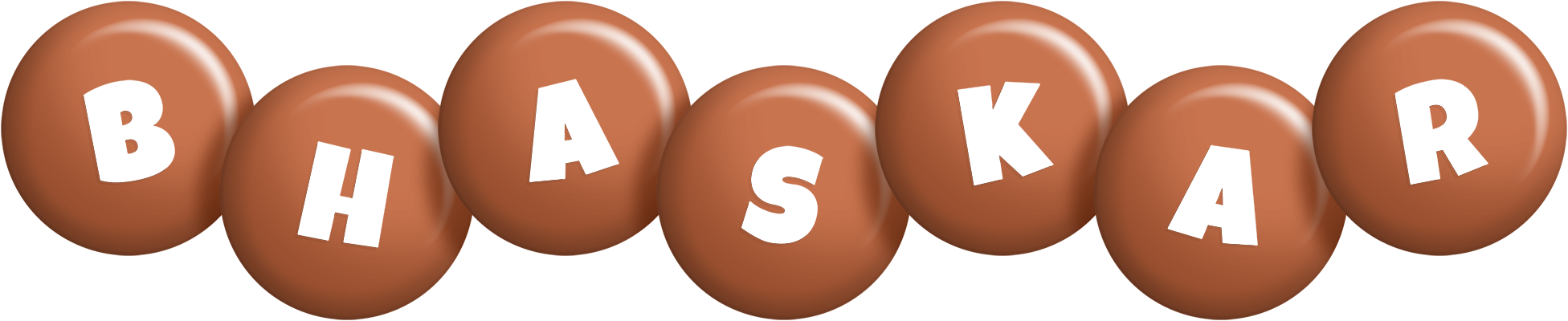 Bhaskar candy-brown logo