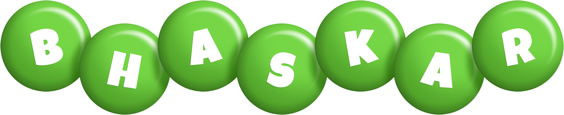 Bhaskar candy-green logo