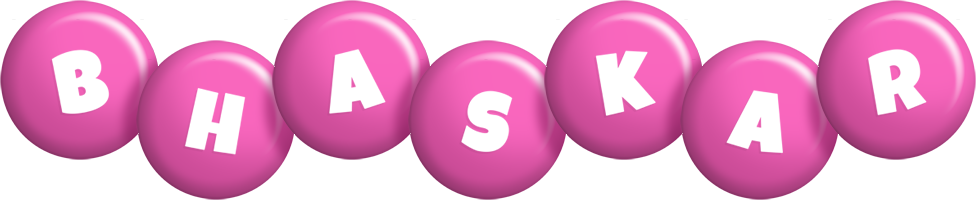 Bhaskar candy-pink logo