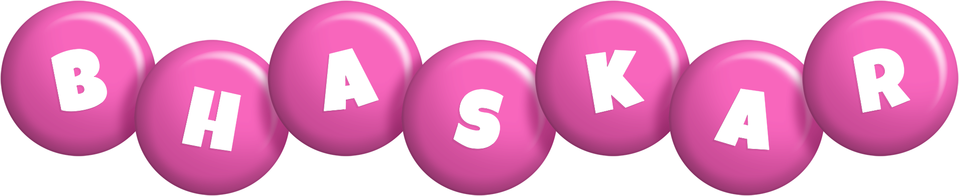 Bhaskar candy-pink logo
