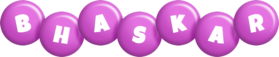 Bhaskar candy-purple logo