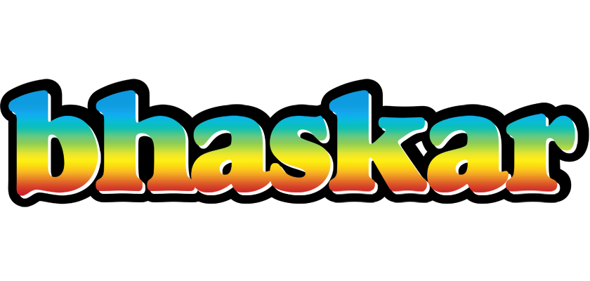 Bhaskar color logo
