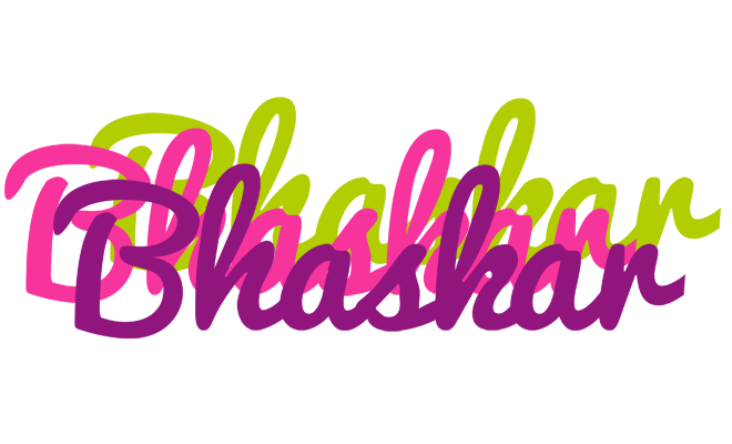 Bhaskar flowers logo