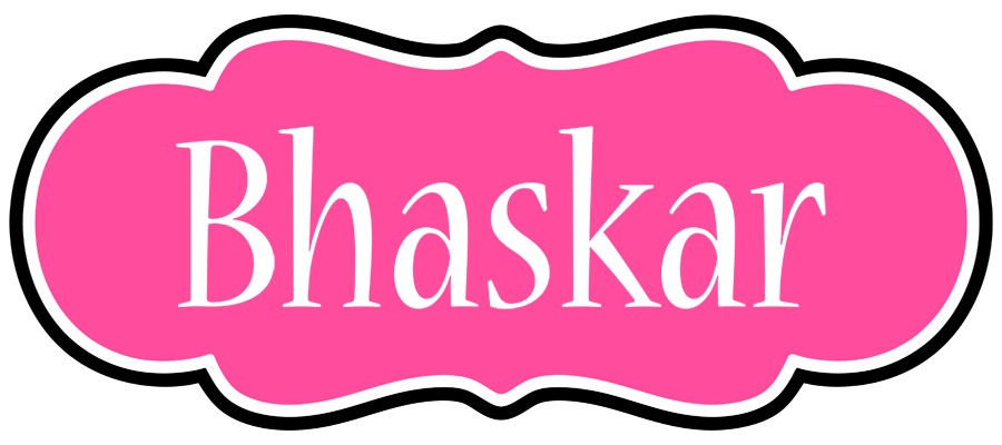 Bhaskar invitation logo