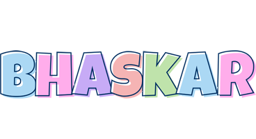 Bhaskar pastel logo