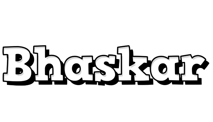 Bhaskar snowing logo