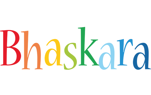 Bhaskara birthday logo