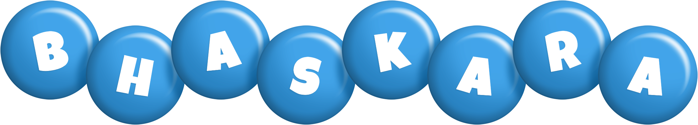 Bhaskara candy-blue logo