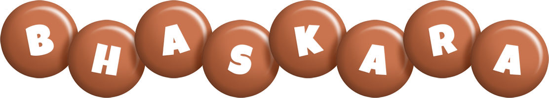 Bhaskara candy-brown logo