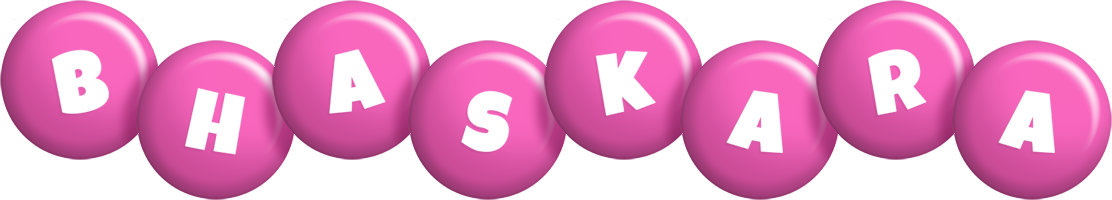 Bhaskara candy-pink logo