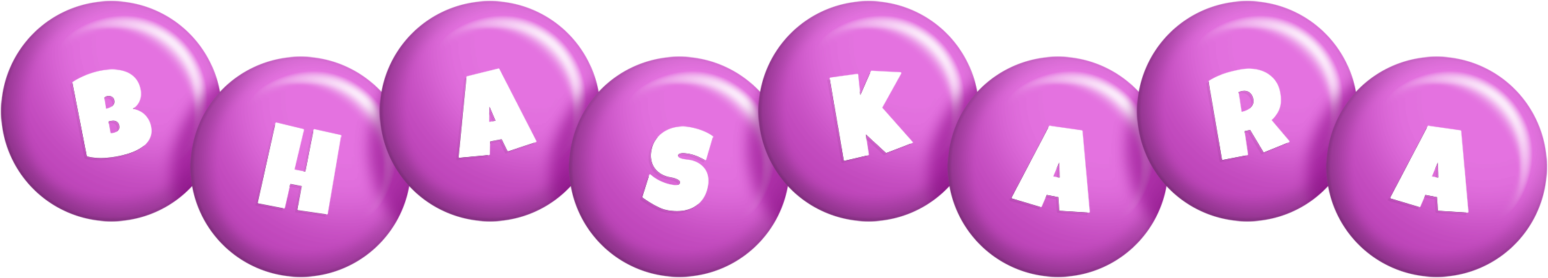 Bhaskara candy-purple logo