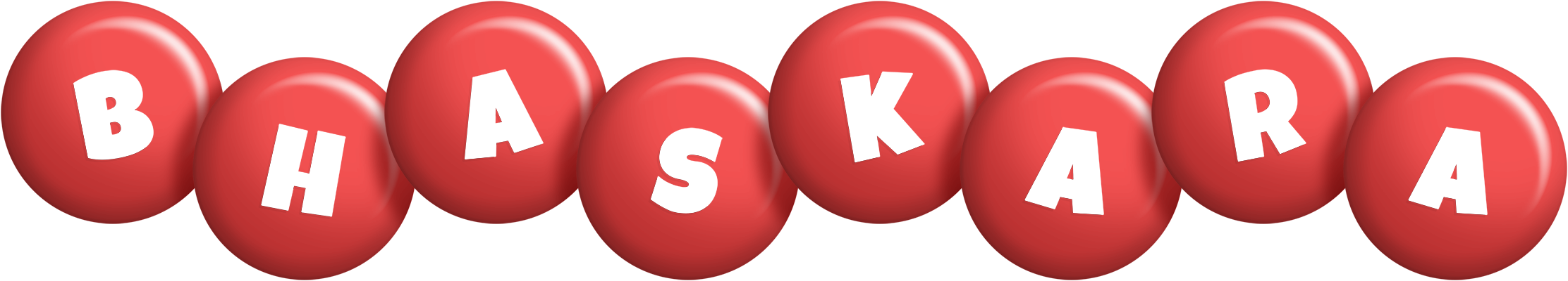 Bhaskara candy-red logo