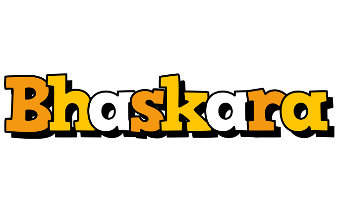 Bhaskara cartoon logo