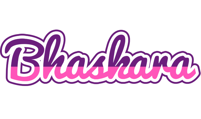 Bhaskara cheerful logo