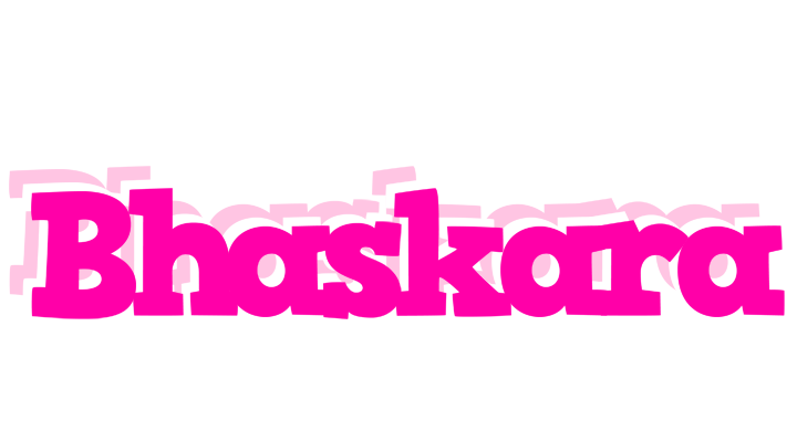 Bhaskara dancing logo
