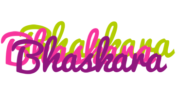 Bhaskara flowers logo