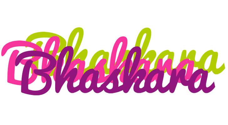 Bhaskara flowers logo