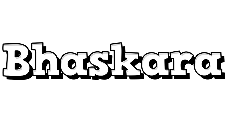Bhaskara snowing logo