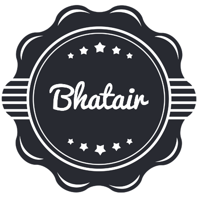 Bhatair badge logo