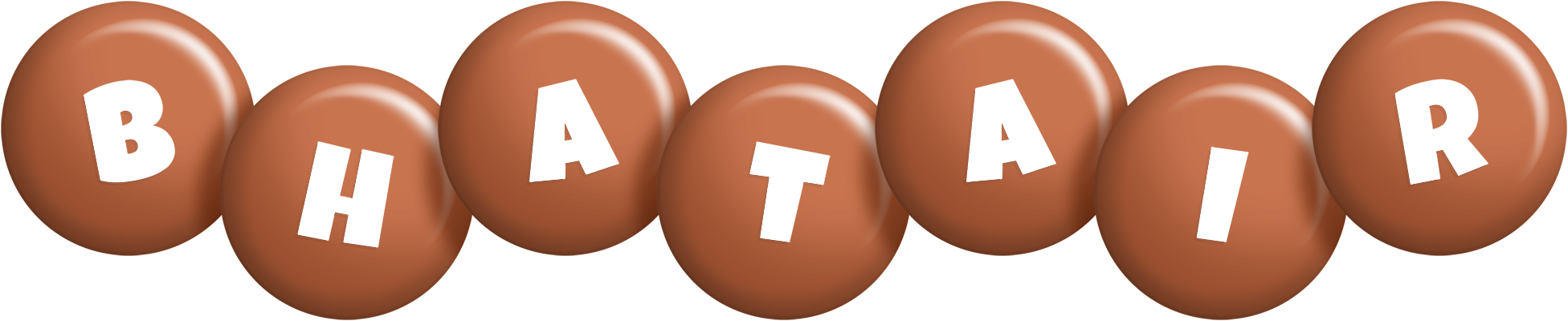 Bhatair candy-brown logo