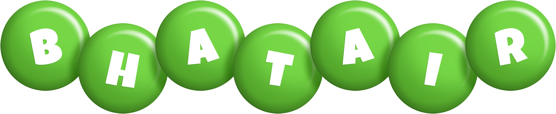 Bhatair candy-green logo
