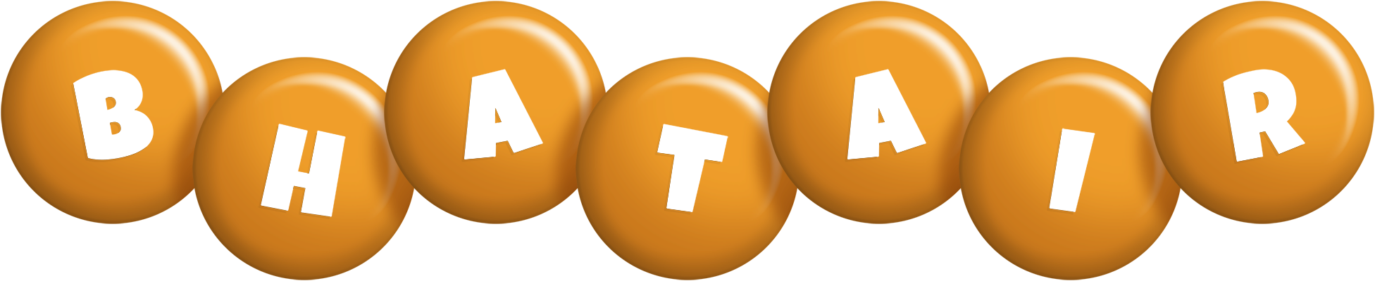 Bhatair candy-orange logo