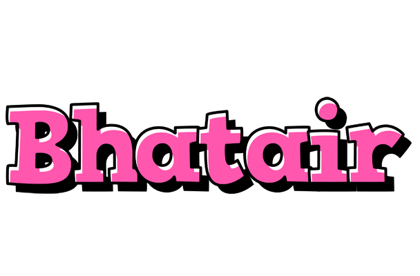 Bhatair girlish logo