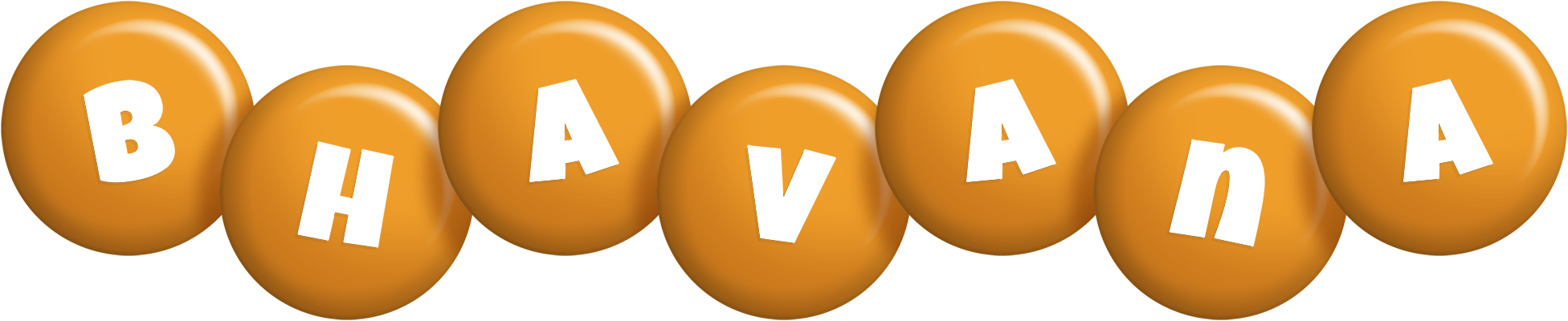 Bhavana candy-orange logo