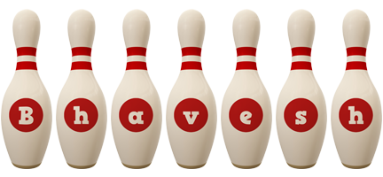 Bhavesh bowling-pin logo