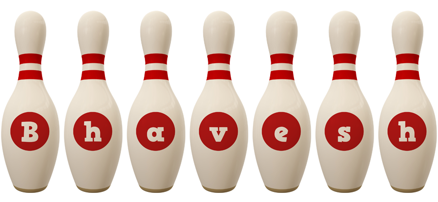 Bhavesh bowling-pin logo