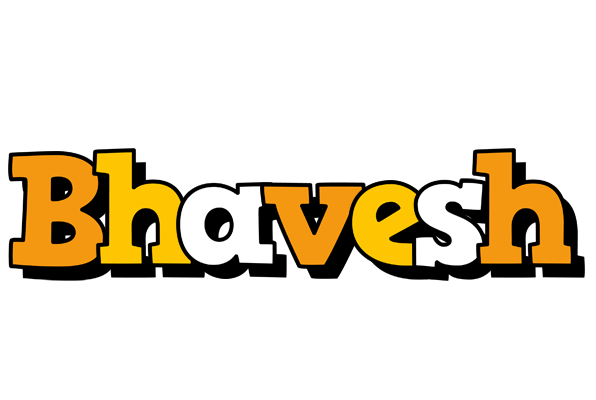 Bhavesh cartoon logo