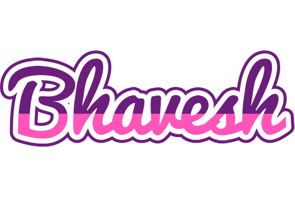 Bhavesh cheerful logo