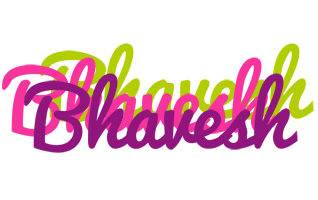 Bhavesh flowers logo