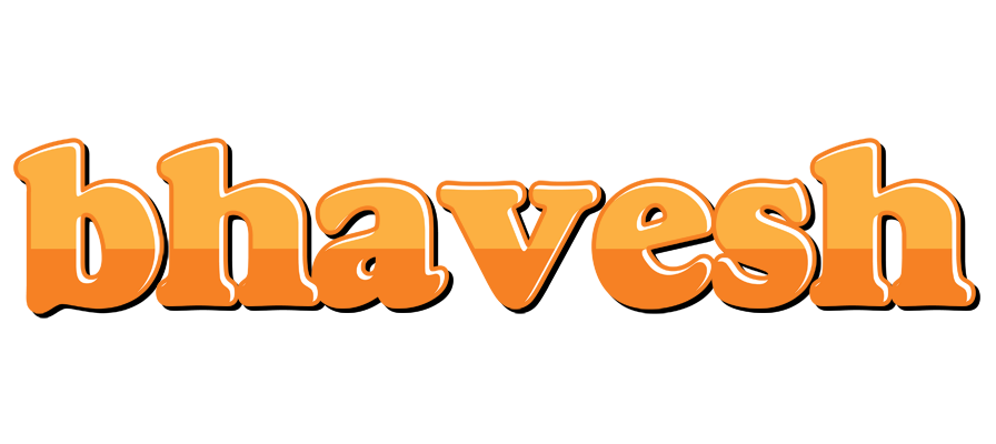 Bhavesh orange logo