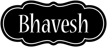 Bhavesh welcome logo