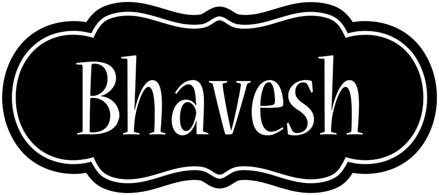 Bhavesh welcome logo