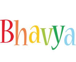 Bhavya birthday logo