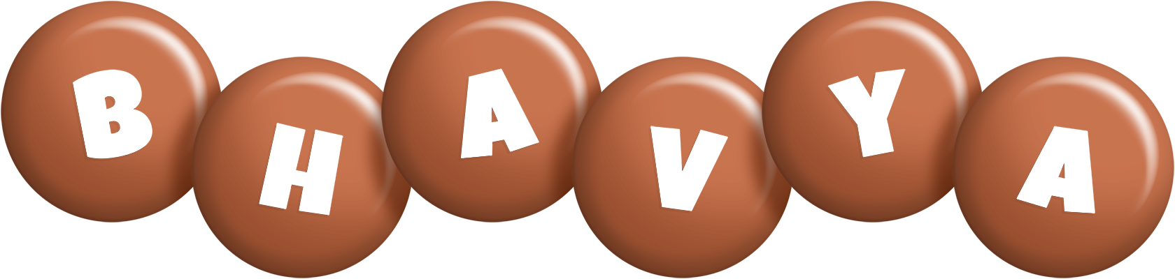 Bhavya candy-brown logo