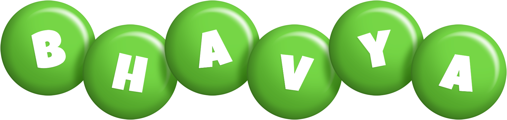 Bhavya candy-green logo
