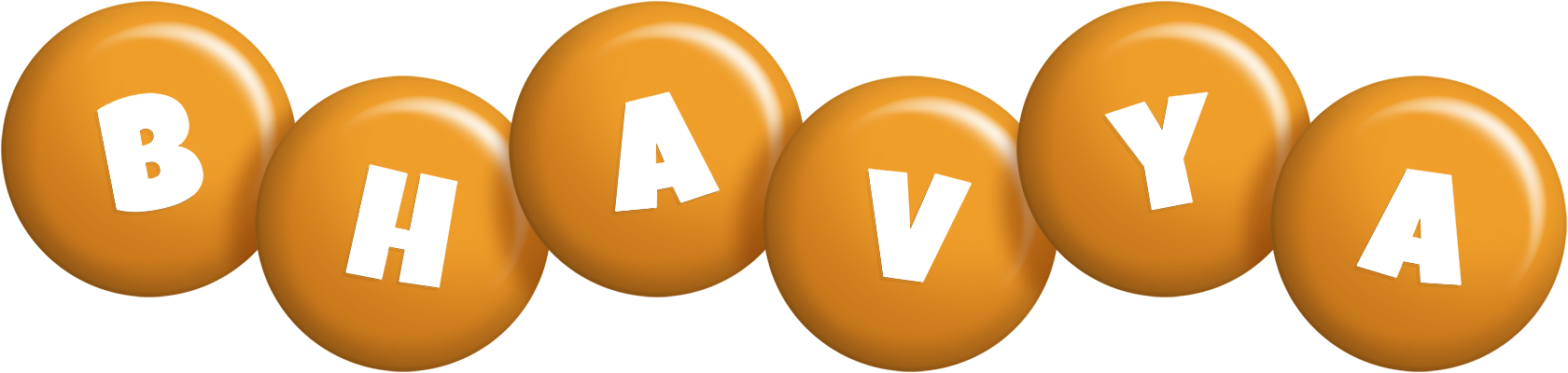 Bhavya candy-orange logo
