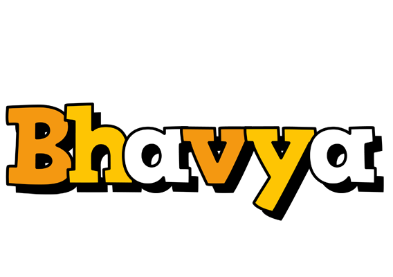 Bhavya cartoon logo