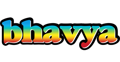 Bhavya color logo