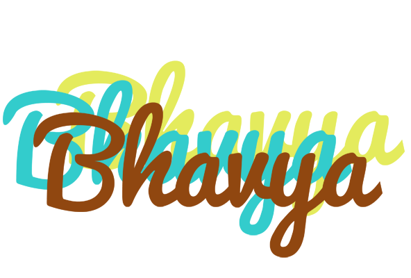 Bhavya cupcake logo