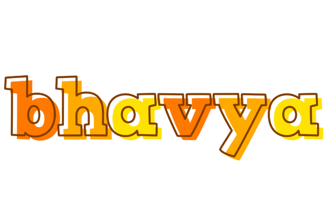 Bhavya desert logo