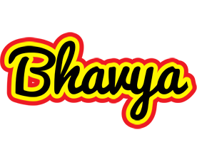Bhavya flaming logo