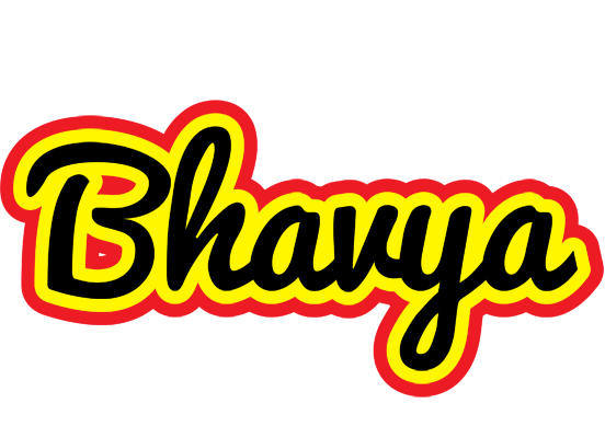Bhavya flaming logo