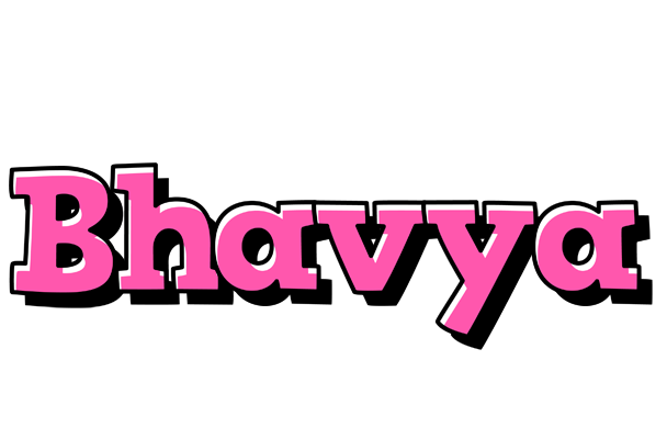 Bhavya girlish logo