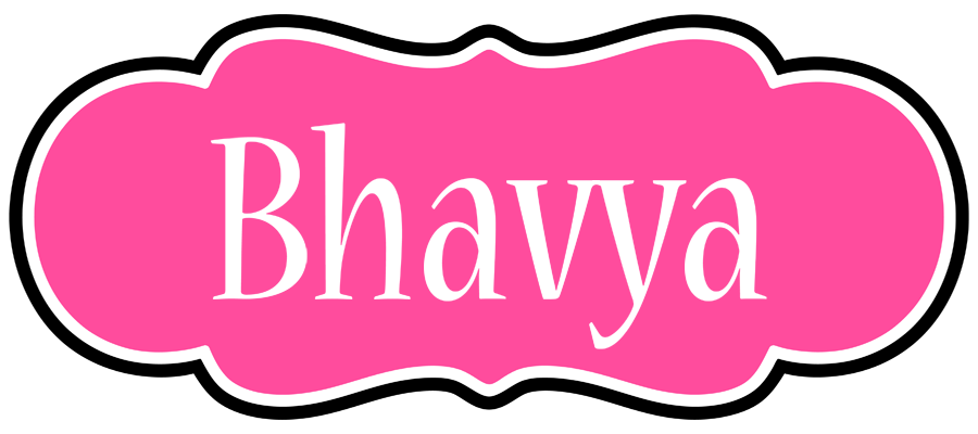 Bhavya invitation logo