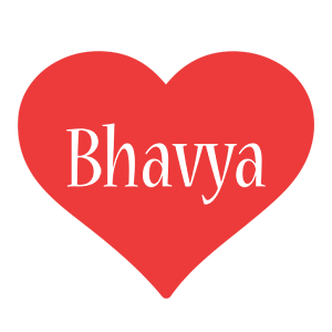 Bhavya love logo