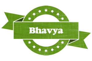 Bhavya natural logo